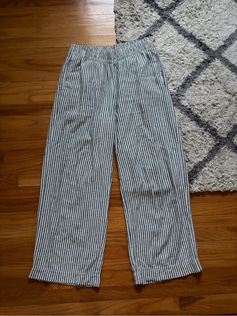 Old Navy Linen Blend Wide Leg Pants